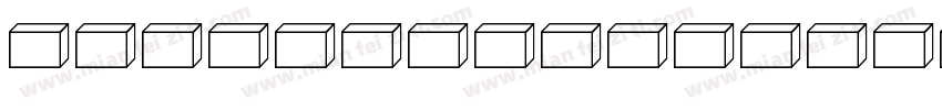 AlphaShapes circles字体转换